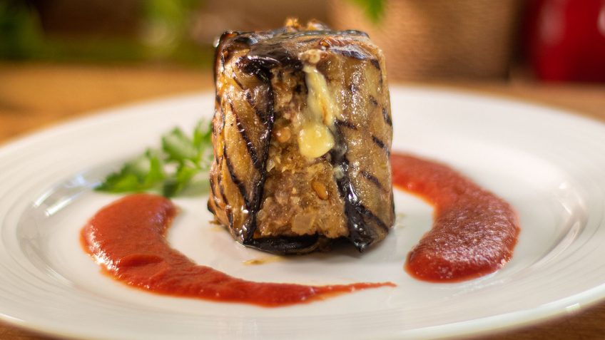 eggplant timbales